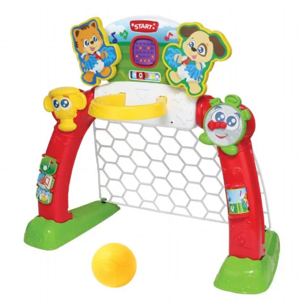 4-in-1 Sports Center Fodboldmål -