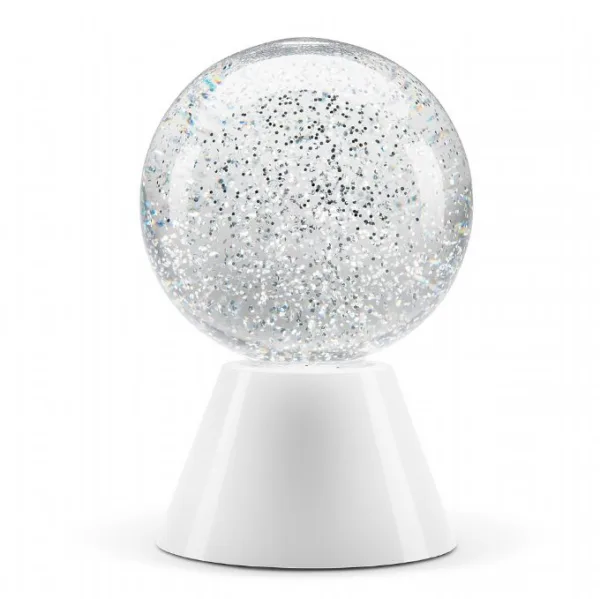 Spinning Glitterkugle Lampe -