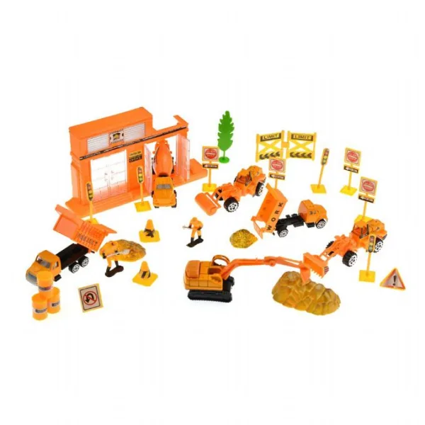 Diecast Byggeplads Playset -