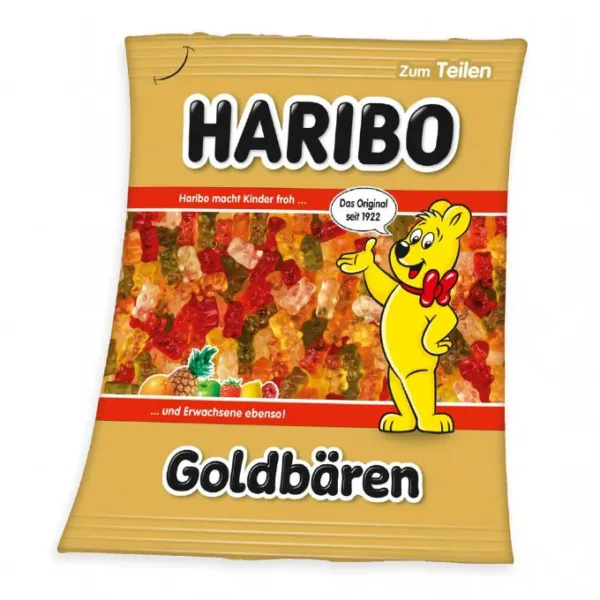 Haribo Fleece Tæppe 130x160 cm -