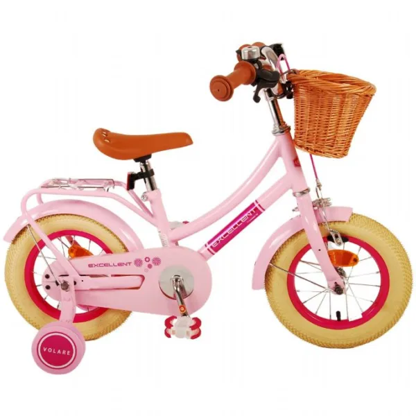 Excellent Børnecykel 12 tommer Pink -