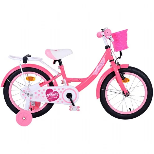 Ashley Børnecykel 16 tommer Pink/Rød -