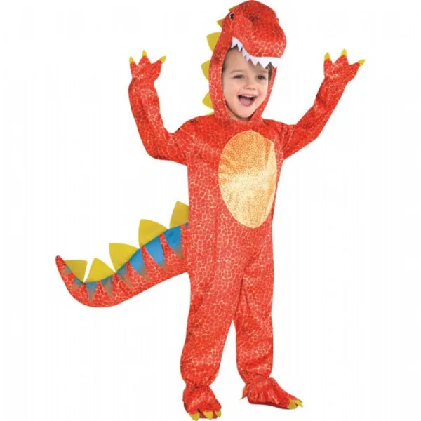 Dinosaur kostume 104-110 cm -