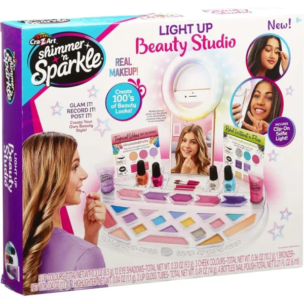 Shimmer N Sparkle Light Up Beauty Studio -