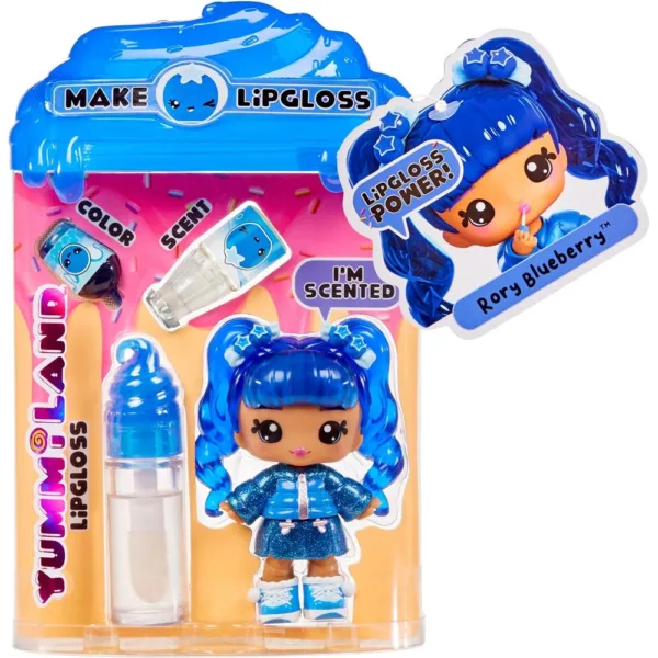 Yummiland Lipgloss Dukke - Rory Blueberr -