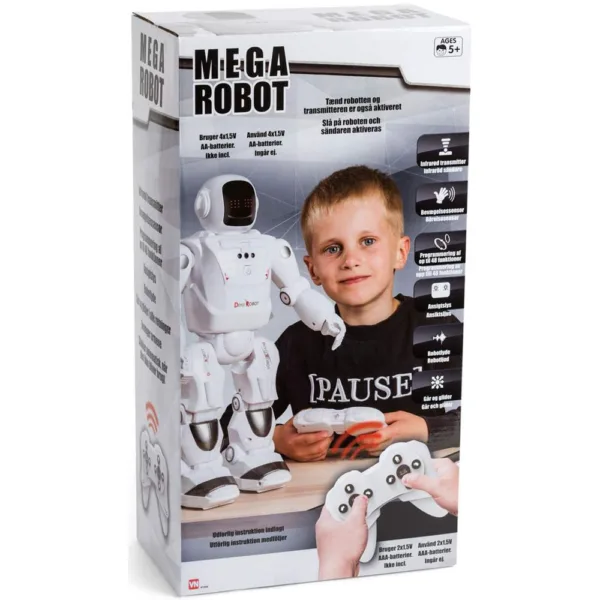 Infrarød Mega Robot 40 cm -