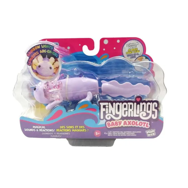 Fingerlings Axoloti Lilla -