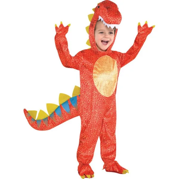 Dinosaur kostume 104-116 cm -