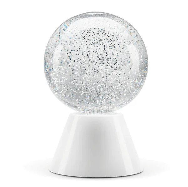 Spinning Glitterkugle Lampe -
