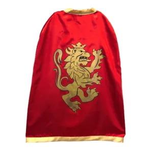Noble Knight Ridderkappe - Rød -