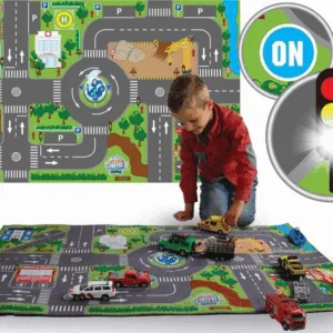 LED Trafik Legetæppe 120 x 72 cm -