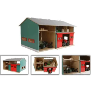 Kids Globe Maskin- og Foderhus -