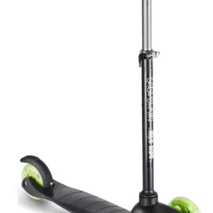 3-hjulet løbehjul m. flex styring og LED -