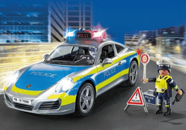 Porsche 911 Carrera 4S Politi - Playmobil