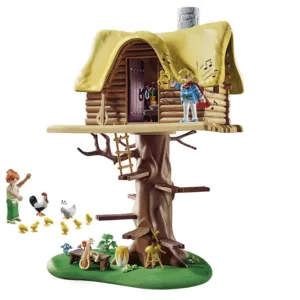 Asterix Trubadurix med træhytte - Playmobil