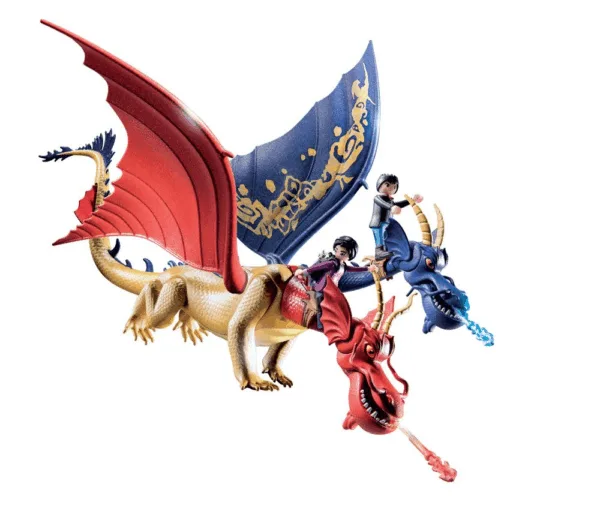 Dragons The Nine Realms Wu Wei og Jun - Playmobil