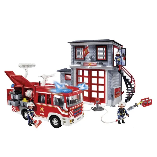 Brandrednings Mega Sæt - Playmobil