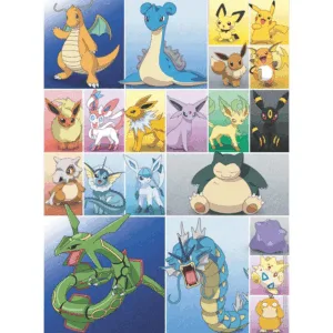 Pokémon Samling 2x500 Brikker - Ravensburger