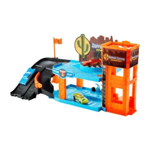 Cars Glow Racers Glowing Garage Playset - Cars