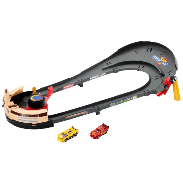 Cars Nascar  Lane Change Playset Bilbane - Cars