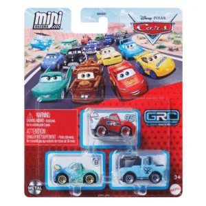 Cars Min Racerbiler 3 pack - Cars