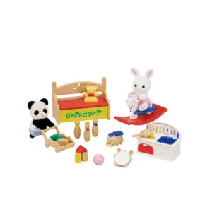 Babys Legetøjskasse - Snekanin & Panda B - Sylvanian Families