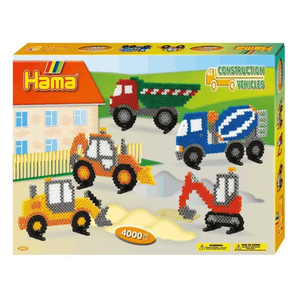 Hama Perler Byggeplads - 4.000 Perler - Hama