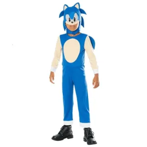 Børnekostume Sonic 116 cm - Sonic