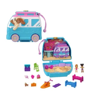 Polly Pocket Seaside Puppy Ride - Polly Pocket