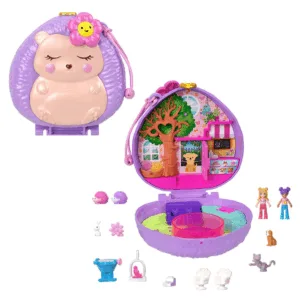 Polly Pocket Hedgehog Coffee Shop - Polly Pocket