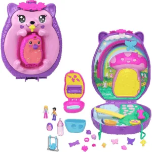 Polly Pocket Hedgehog Mom & Baby - Polly Pocket