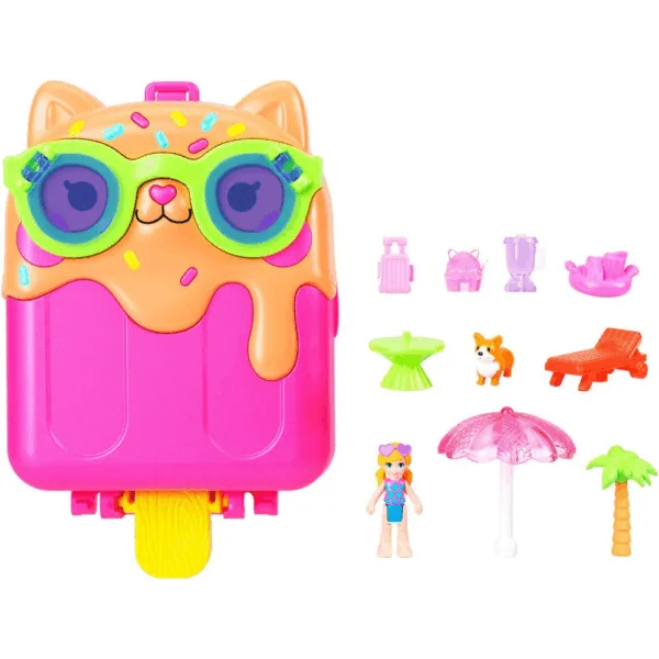 Polly Pocket Kitty Popsicle Resort - Polly Pocket