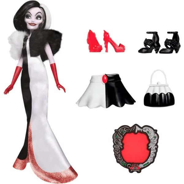 Disney Princess Cruella De Vil Dukke - Disney Princess