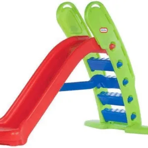 Rutchebane Giant Slide grøn/rød - Little Tikes