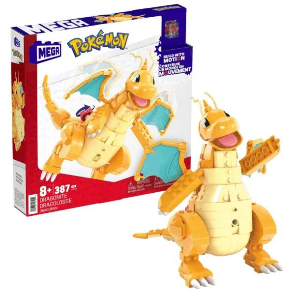 Mega Construx Pokemon Dragonite - Mega Bloks