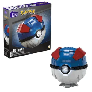 Mega Bloks Pokemon Jumbo Great Ball - Mega Bloks