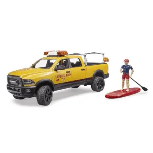 Bruder Livredder Pickup Truck m. figur - Bruder
