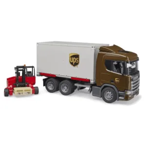Scania Super 560R UPS Lastbil m. Truck - Bruder