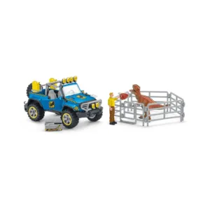 Jeep 4-hjulstrækker med dino - Schleich