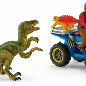Quad med ranger og dinosaurer - Schleich