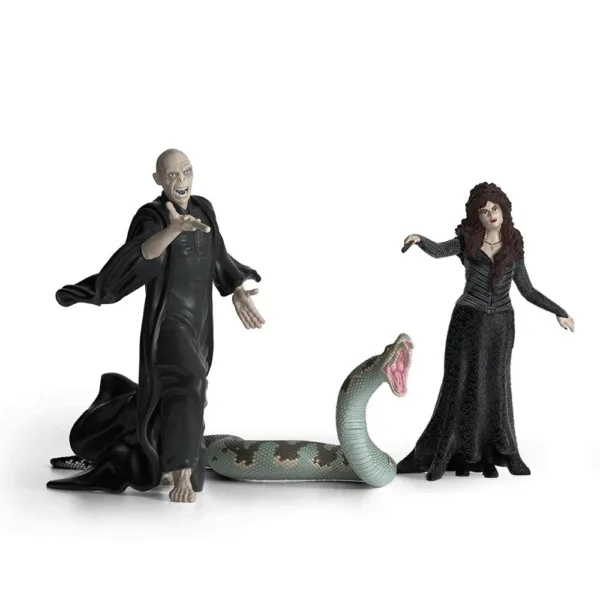 Voldemort,Nagini og Bellatrix Lestrange - Schleich