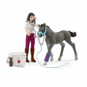 Mrs. Kramer med Føl - Schleich