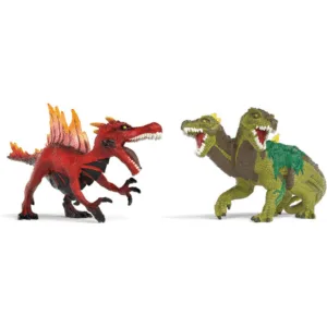 Ildøgle vs. Junglefirben - Schleich