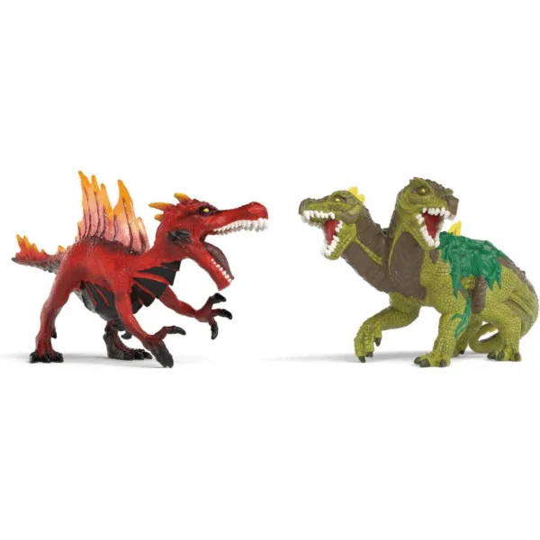 Ildøgle vs. Junglefirben - Schleich