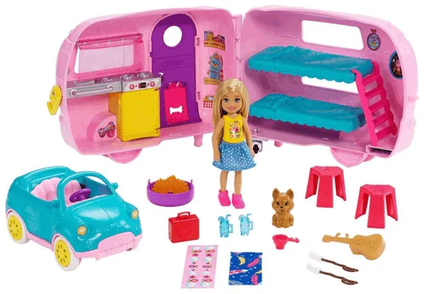 Barbie Chelsea Campingvogn - Barbie