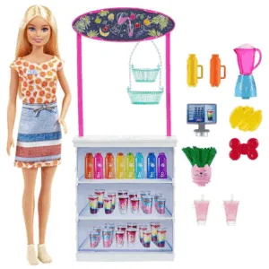 Barbie Dukke m. Smoothie Bar - Barbie