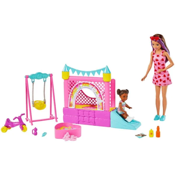 Barbie Babysitter Bounce House - Barbie