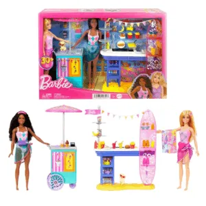 Barbie Beach Boardwalk Playset - Barbie