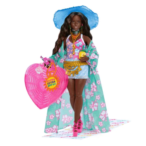 Barbie Extra Fly Beach Dukke - Barbie