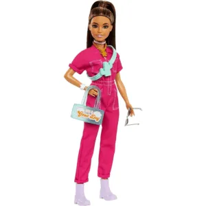 Barbie Trendy Pink Jumpsuit Dukke - Barbie